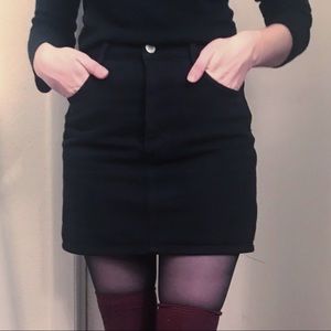 ✨SOLD✨ High Waist Denim Skirt